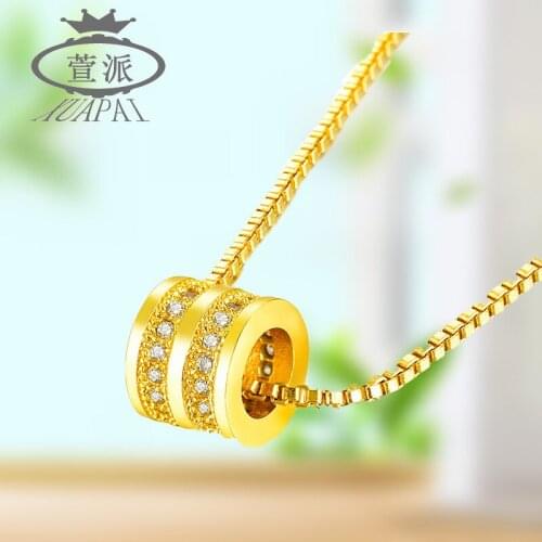 2021 Xuanpai 2018 New High-grade Quality Necklace Inlaid With Passepartout Pendant, Foreign Trade Jewelry, European And Ameri