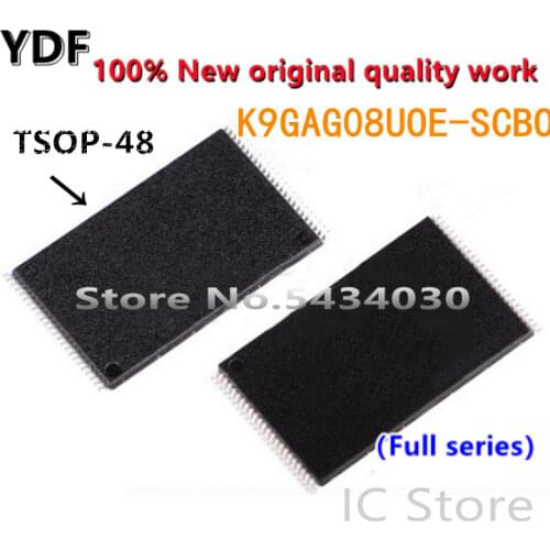 5-10PCS 100% New K9GAG08UOE-SCBO K9GAG08UOE SCBO K9GAG08UOE SCB0 K9GAG08U0E SCB0 TSOP48