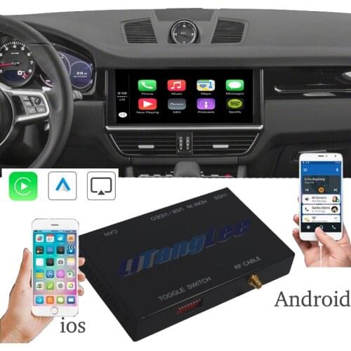 Car Camera Carplay Decoder Adapter For Porsche Cayenne 9Y0 9Y3 PCM 3.1 CDR 3.1 PCM 4.0 Mirror Display Android Auto 360 BirdView