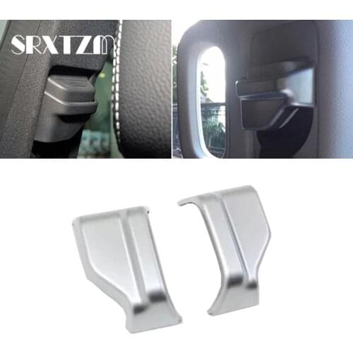 Car Styling Seat Safety Belt Cover Decoration Sticker For Mercedes Benz C W205 E W213 GLC X253 Class Interior Accessories