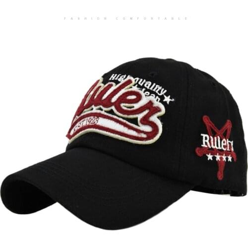 Hot Sale Embroidered Fashion Women Baseball Caps Adjustable Sun Shade Men Hats Classical Outdoor Girls Snapback Base Ball Caps