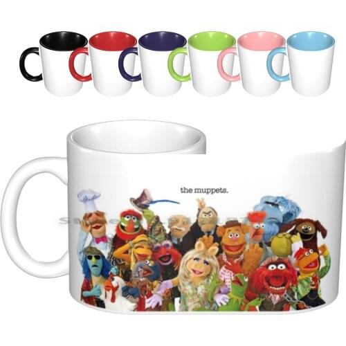 The Ceramic Mugs Coffee Cups Milk Tea Mug Sesame Street Sad Meme Dank Multiple Sclerosis Piggy Fozzy Dr Teeth Guy Show Tv