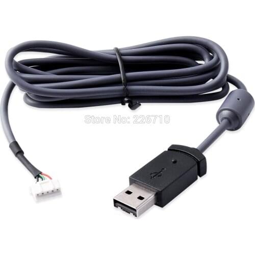 New Mouse Cable For Microsoft IO1.1 IE3.0 Red Shark Mouse Repair Cable Replacement wire