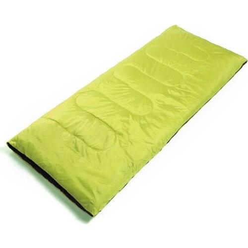 Outdoor camping sleeping bag spring summer autumn three season color envelope sleeping bag Adult sleeping bag