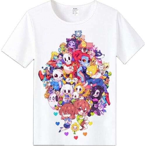 Undertale Frisk Toriel Sans Papyrus Casual T-Shirt Tee T Shirt 02