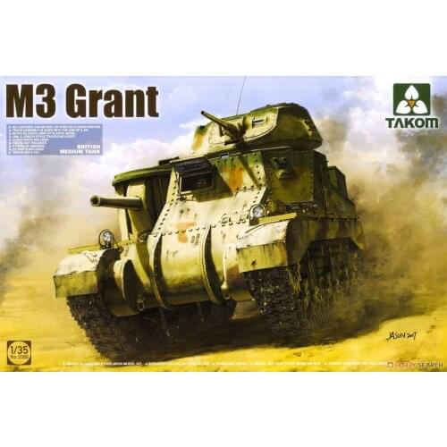 Takom 1/35 2086 British Medium Tank M3 Grant