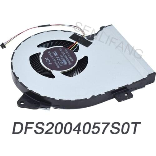 Brand New SA SC UV UA Fan DFS2004057S0T 5V 0.5A Four Wires Cooler Fan For ASUS VivoBook Max R541U D541S A541L F541UJ X541S