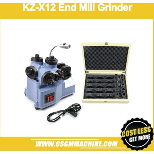 High Precision KZ-X12 End Mill Grinder Machine/ Dia 2-12MM milling cutter grinding