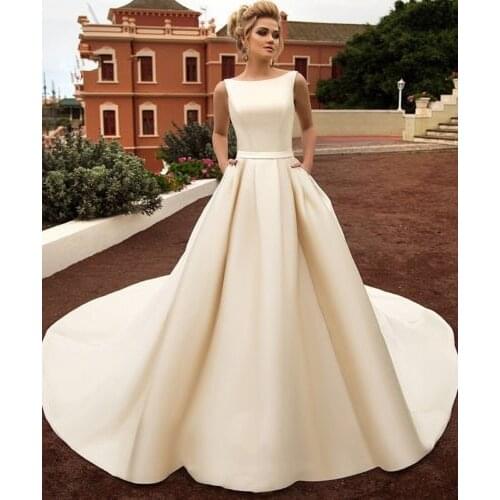 XFTRCT Sleeveless Wedding Dresses