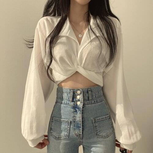 YUQI Light Blouses