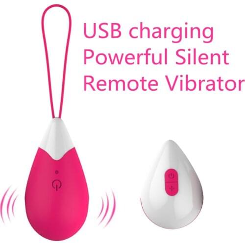 10 mode Silent Remote Vibrators Wireless Vibrating Egg Female Erotic Sex Toy Shop Rechargeable G-Spot Vibrator Sex Toy For Women