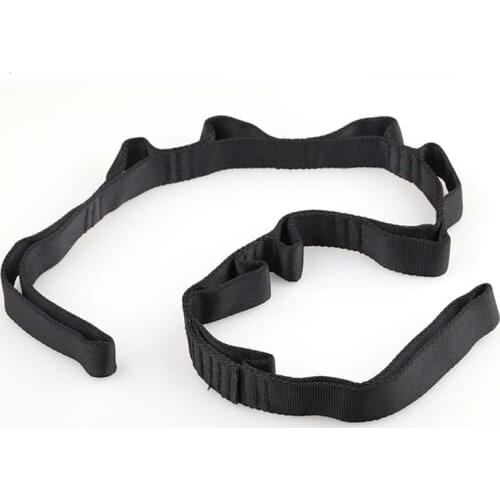 10pcs Yoga Daisy Chain Hammock Hanging Rope Climbing Flat Belt Suspension Bungee Dance Camping Tree Straps Swings