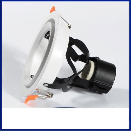 Lampshade PAR30 embedded Big swing E27 lamp holder Bracket Adjustable angle for downlights 24pcs