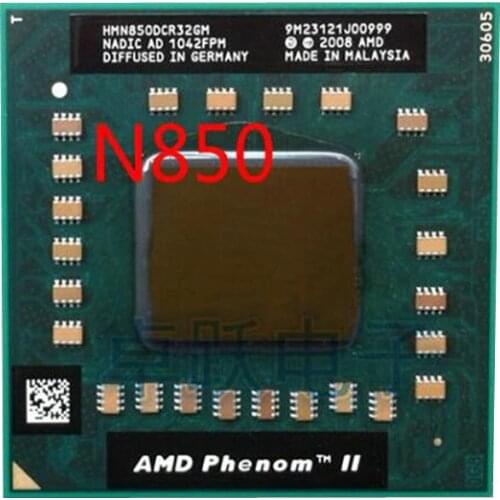 AMD cpu laptop N850 HMN850DCR32GM CPU 1.5M Cache/2.2GHz/Socket S1 triple Core Laptop processor N850 N-850 free shipping