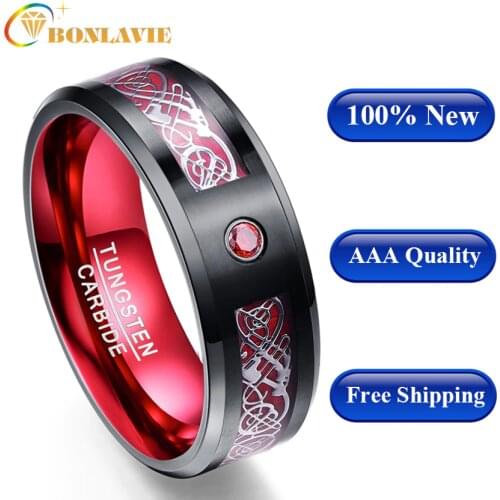 BONLAVIE Silver Rings For Men