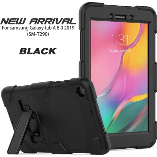 Built-in kickstand case For samsung galaxy tab a 8 0 t290 t295 2019 cases