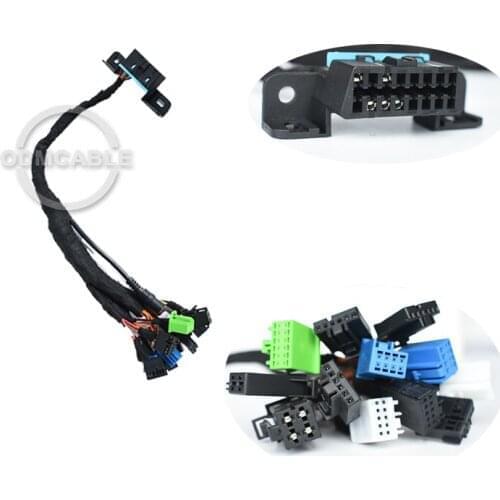 EIS ELV Test cables VVDI MB BGA TOOL EIS ELV maintenance for MB car Key programmer Detection key 5 in 1 cable