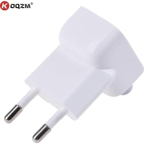 1pc US to EU Plug Travel Charger Converter Adapter Power Supplies for Apple MacBook Pro / Air / iPad