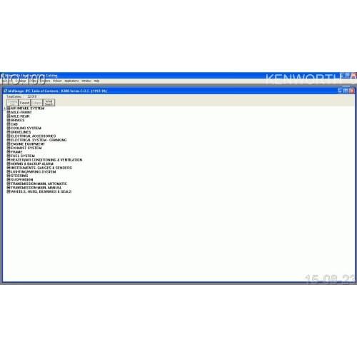 Kenworth Electronic parts catalogue