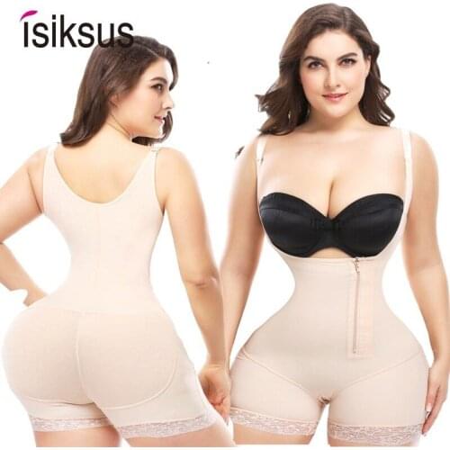 Isiksus Waist Trainer Shapewear Waist Slimming Shaper Corset Butt Lifter Modeling Strap Body Shapers Underwear Women 6XL WT011
