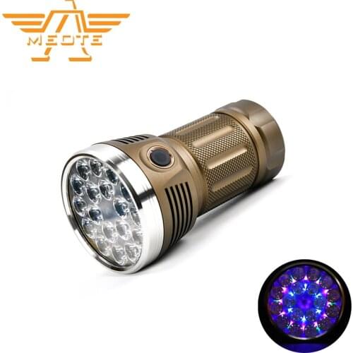 MEOTE EOC02S 18*Luminus SST20 15000lm 616m Anduril 18650 LED Powerful Flashlight For Self Defense Hunting Searching Camping