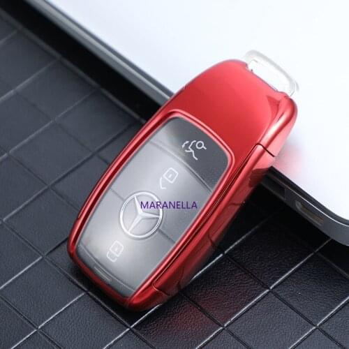 Suitable for Benz key set E300L/C260L/A200L/GLC car top grade buckle new E class C class shell 19 models
