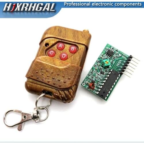 1set IC 2262/2272 4 Channel 315Mhz Key Wireless Remote Control Kits Receiver module For arduino