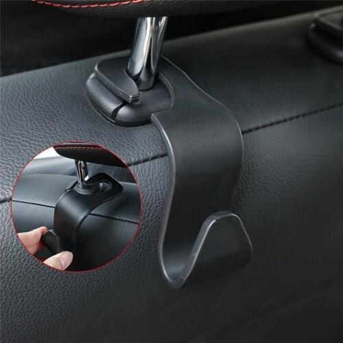1 Piece Universal Portable Hanger Holder Storage For Car Bag Car Seat Back Hook Car Interior Accessories Purse Cloth Decoration