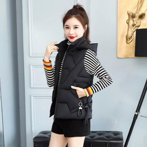 2021 Spring Autumn Fashion Vest Womens Plus Velvet Thick Waistcoat Oversized Sleeveless Jacket Korean Style Ladies Winter Coats