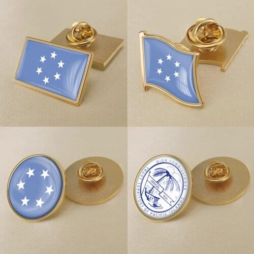 Seal of Trust Territory of the Pacific Islands Flag Lapel Pins/Broochs/Badges