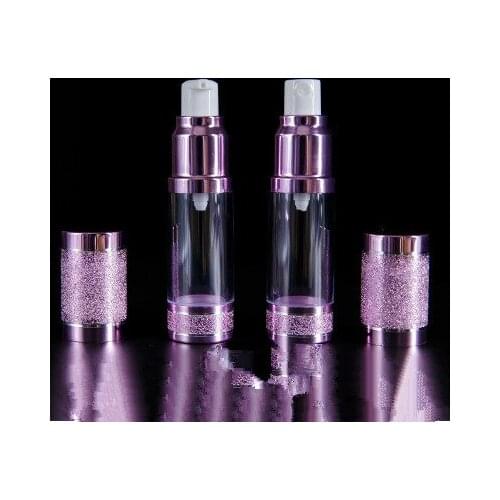 10Pcs Portable Empty Airless Pump bottles Mini Portable Vacuum Cosmetic Lotion Treatment Travel bottle For Traveler