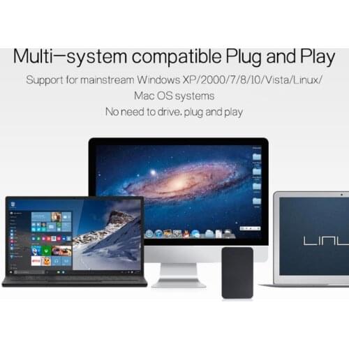 2.5 inch SATA HDD SSD Hard Drive Mobile Disk Case Box SATA1/2 USB 3.0 2.0 External 5GB High-speed Enclosure