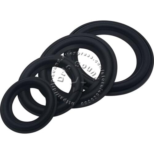 2pcs 1.5‘’ Inch 47mm / 2.0‘’ Inch 57mm / 2.5‘’ Inch 65mm Speaker Rubber Edge Subwoofer Woofer Surround Circle Repair Parts #CWF