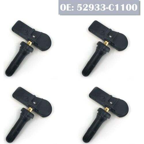 4pcs Tire Pressure Sensors for Hyundai Creta i20 i35 Santa Tucson Gensis G70 for Kia Telluride 433Mhz 52933-C1100