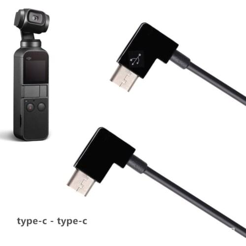 50pcs type-C Port Data Cable Phone Tablet Connecting Line For dji osmo Pocket /osmo Pocket 2 gimbal camera Accessories