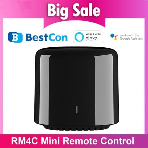 Broadlink RM4C Mini RM Mini3 Bestcon Smart Home WiFi IR Remote Controller Automation Modules With Alexa Google