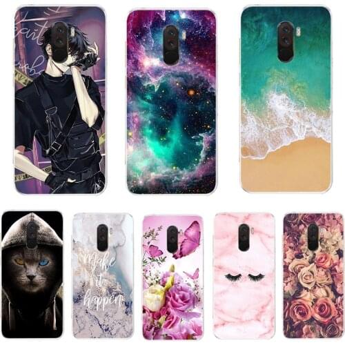 For xiaomi Pocophone F1 Case for xiaomi Poco F1 Case Silicone Soft TPU Phone Case For xiaomi Pocophone F1 Global F 1 Case Cover