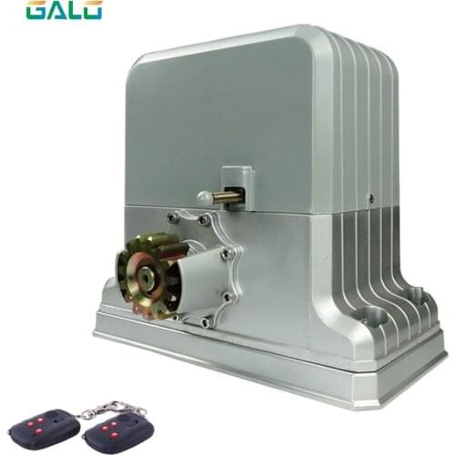 GALO AC110 AC220 Electric rolling/sliding gate actuator motor opener with remote control and alarm system move 1800KG Gate