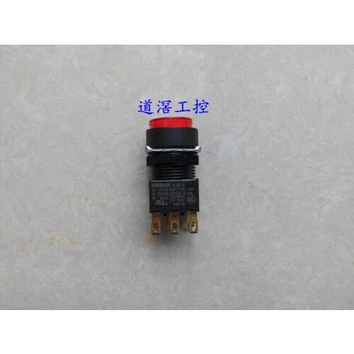 Lamp Automatic Reset Button Switch A165L-TRM-12D-2