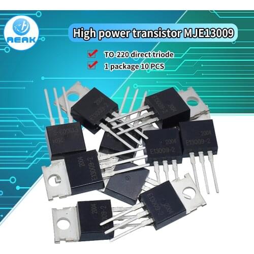 MJE13009 FJP13009 J13009 13009 TO-220 Crystal triode High Voltage Fast-Switching NPN Power Transistor