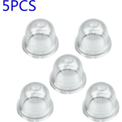5pcs Carburetor Spare Parts Carb Primer Bulbs Cap Small Fuel Pump For Chainsaw Blower Trimmer Brushcutter