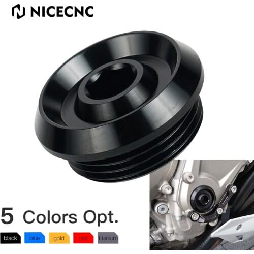 NiceCNC Oil Filler Plug Cover Cap For BMW S1000R 2013-2018 S1000XR 2014-2018 Engine Timing Inspection Crank Case Plug Cap
