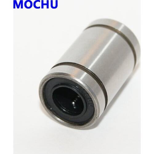 2pcs LM6L LM6LUU 6x12x35 6mm Linear Ball Bearing Bush Bushing CNC Linear Bearings 6mm 3D printer parts LM6 cnc parts Lengthened