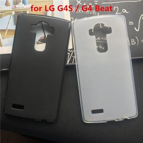 Soft Silicone Protective Back Cover Cases for LG G4S / G4 Beat TPU Mobile Phone Case Black Para Coque