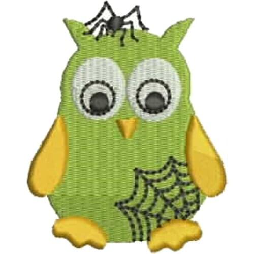 Owl Embroidery Patch Made by Twill with Heat Cut and Iron On Backing Accept Cuostom Welcome Customized free shipping