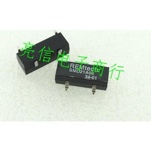 Original new 100% dry reed pipe relay SMD21A05 SMD 4pin quality assurance