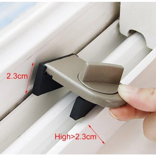 Sliding Window Locks Kids Safe Security Sliding Window Door Sash Lock Restrictor Safety Catch d91115