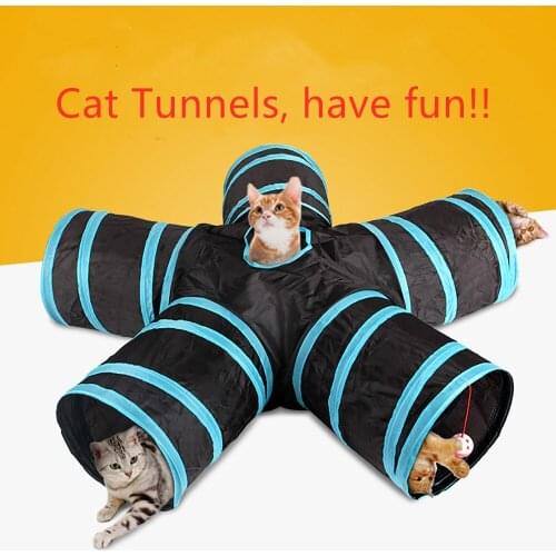 Foldable Cat tunnels/bunny tunnel