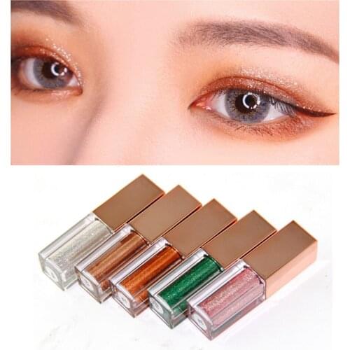 Monochromatic Pearl Liquid Eyeshadow Glitter Highlighter Shimmer Makeup Pigment Private Label