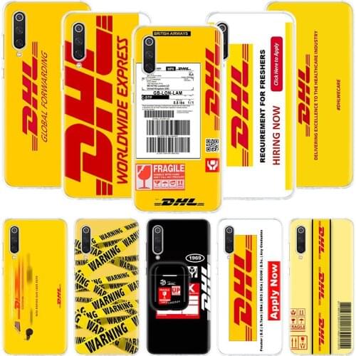 DHL Express Pattern Funny Phone Case For Xiaomi Mi Note 10 11 9 8 10T 9T CC9 A1 A2 A3 5X 6X Pocophone F1 X3 F2 Pro Lite Coque Co